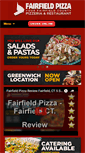 Mobile Screenshot of fairfieldpizza.net